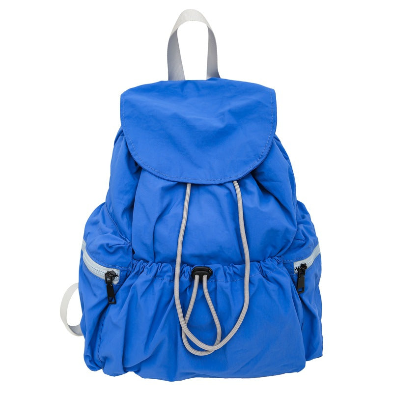 Women's & Men's & Climbing Neutral Korean Nylon Portable Backpacks