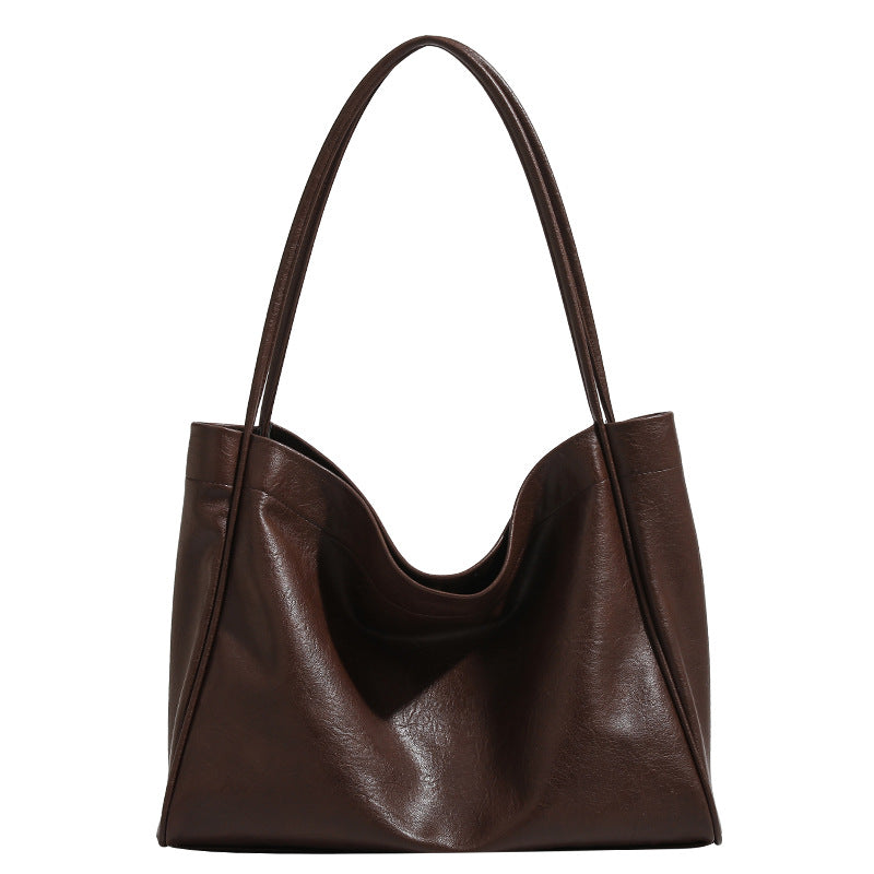 Women's Retro Style Commute Shopping High Texture Tote Bags