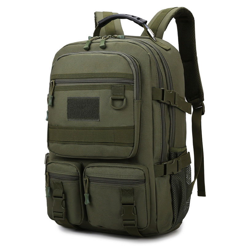 Men's Waterproof Expansion Computer College Book Combat Sports Backpacks