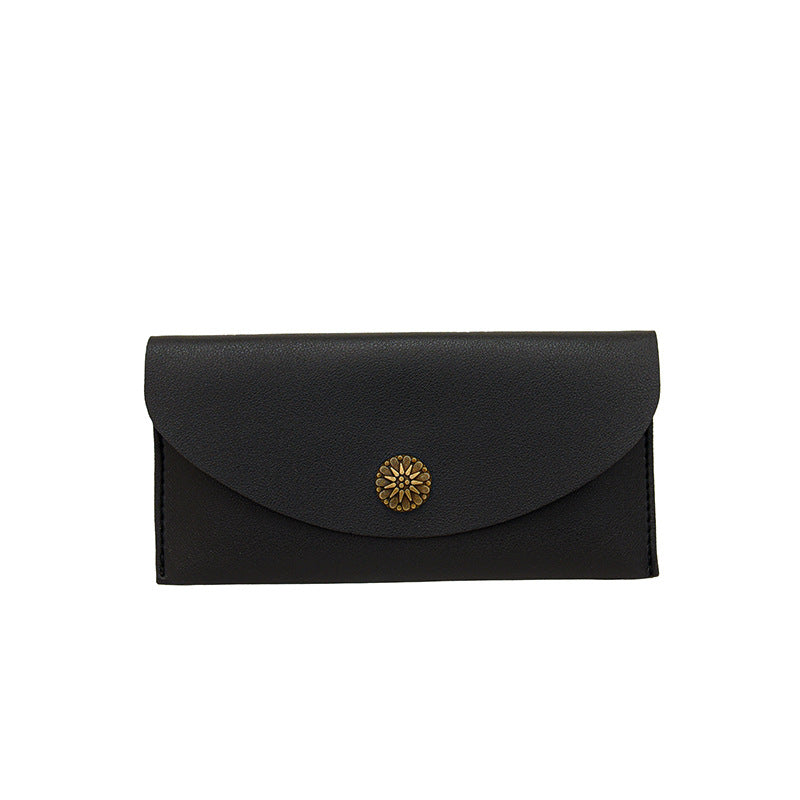 Women's Trendy Korean Style Fashion Long Design Ladies Wallets