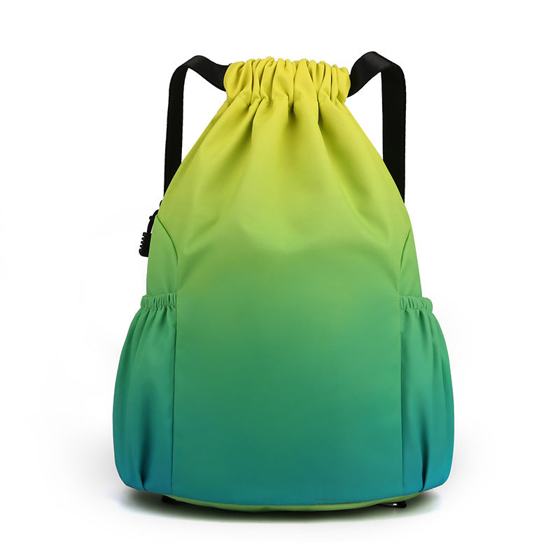 Women's & Men's & Waterproof Drawstring Simple Folding Nylon Bags