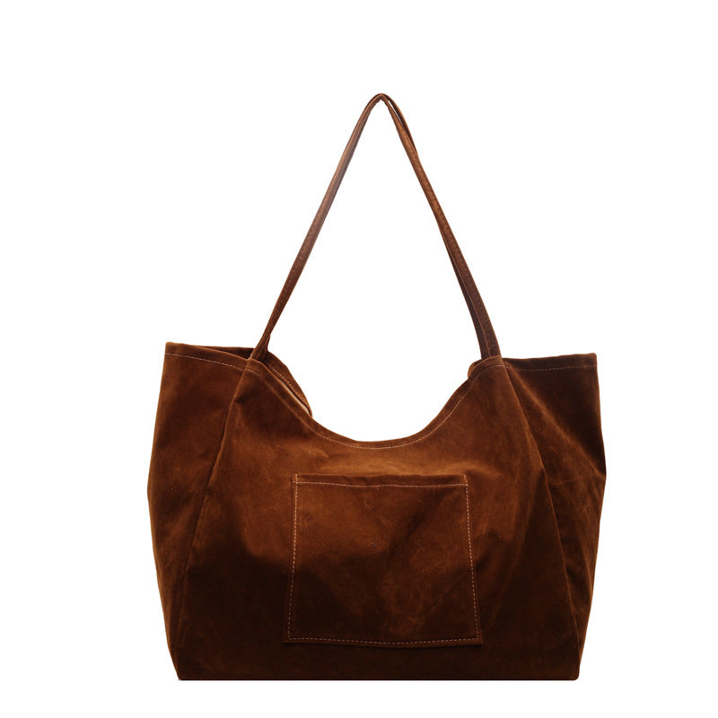 High-grade Frosted Female College Commute To Shoulder Bags