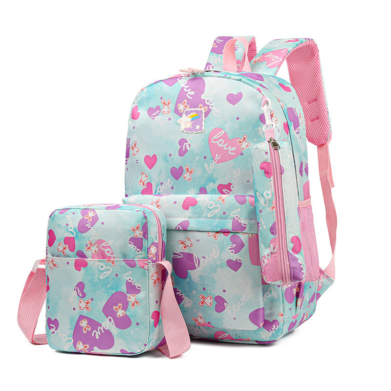 Glamorous Three-piece Cute Leisure Large Capacity Backpacks