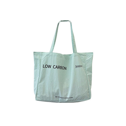 Summer Milk Yellow Canvas Printing Large Capacity Shoulder Bags