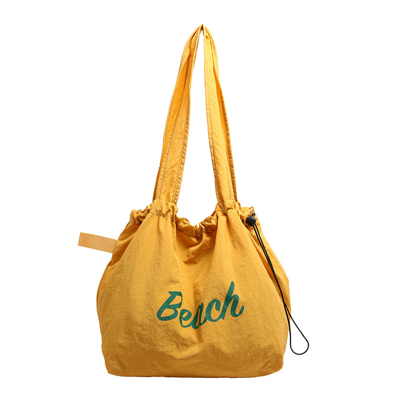 Women's Printed Korean Candy Color Large Capacity Shoulder Bags