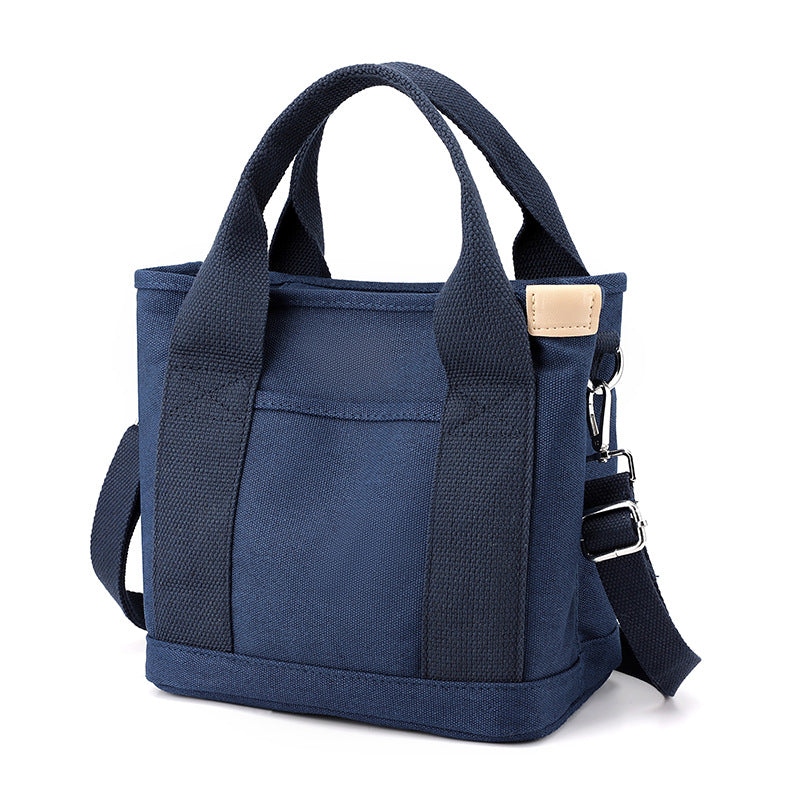 With Zipper Minority Simple Portable Thickened Shoulder Bags