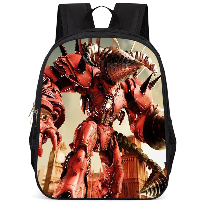 Electric Drill Red Lotus Monitor Inch Backpacks