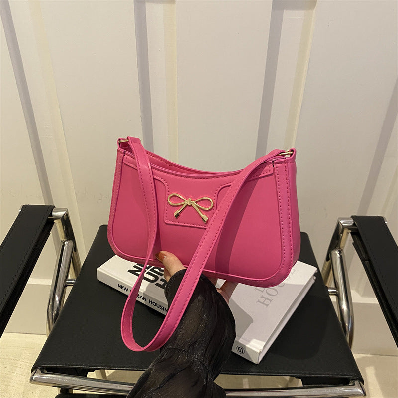 Women's Advanced Texture Underarm Fashion Portable Western Armpit Bags