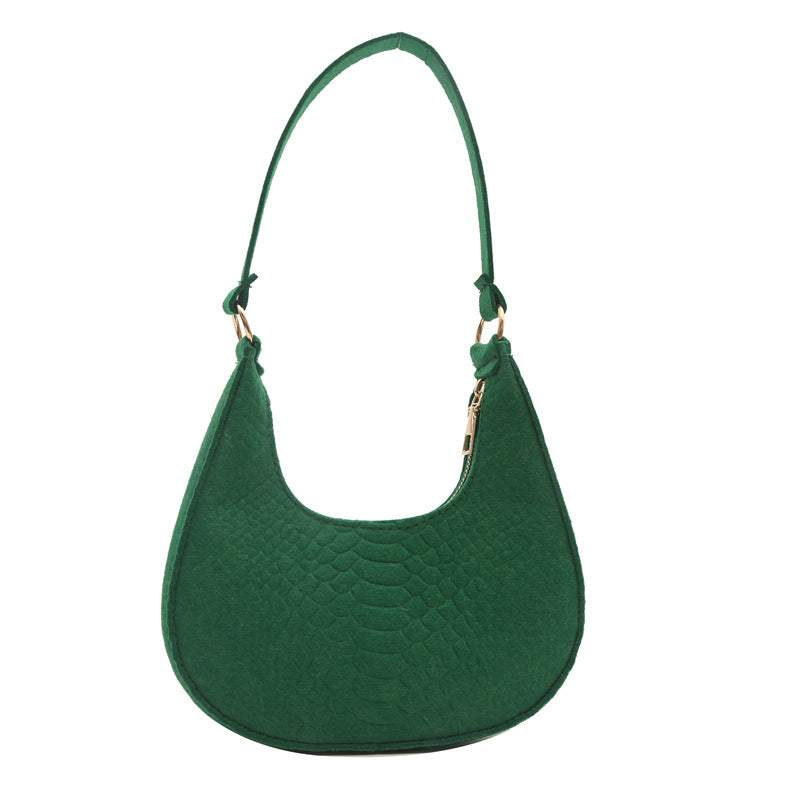 Women's Underarm Spring Fashion Portable Moon Minority Bags