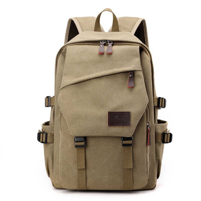 Men's Leisure Traveling Fashion Vintage Canvas Backpacks