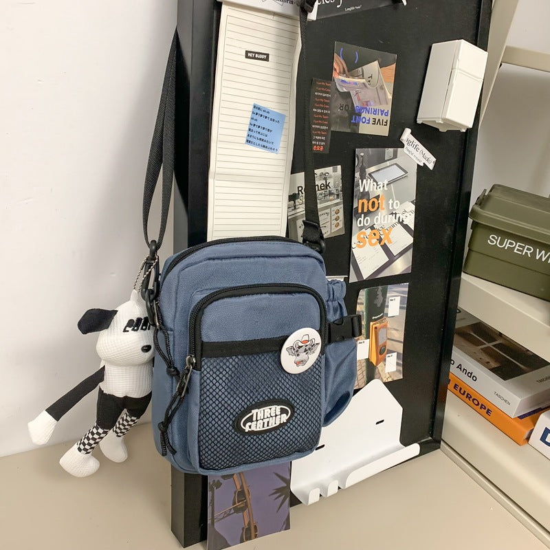 Unisex Mini Korean Style Trendy Kettle Men's Messenger Bags