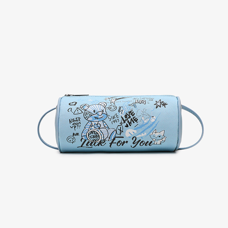 Women's Fashion Bear Iti Round Cartoon Cute Bags