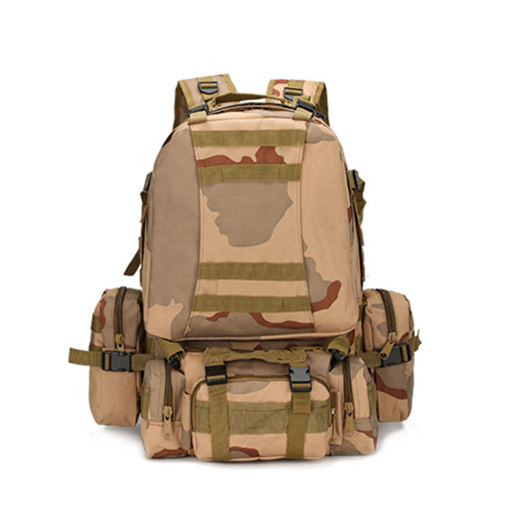 Large Capacity Waterproof Storage Combo Camouflage Mountaineering Backpacks