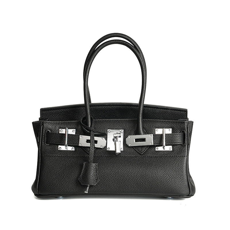 Women's First Layer Cowhide High Quality Genuine Leather Large Handbags