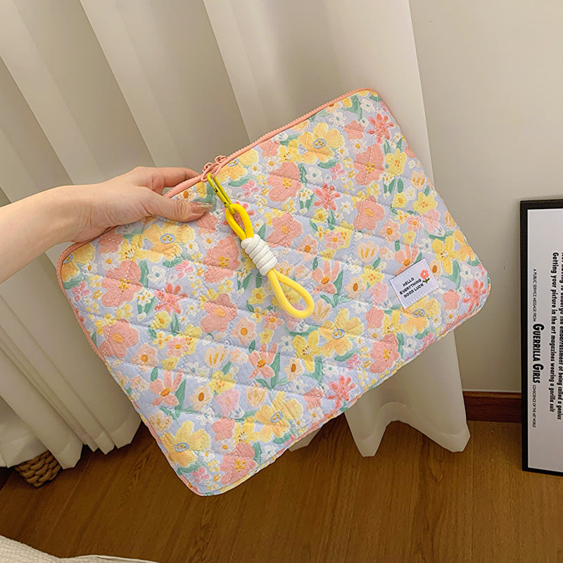 Wind Good-looking Little Flower Cute Inch Bags