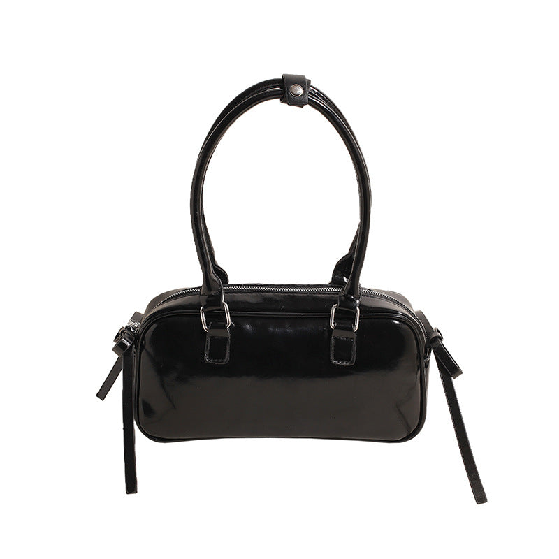 French Minority Fashion Vintage Bow Female Shoulder Bags