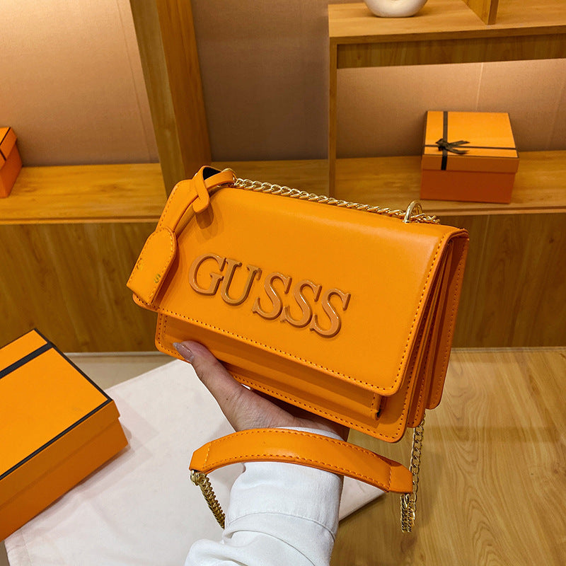 Women's New Trendy Fashionable Chain Alphabet Crossbody Bags