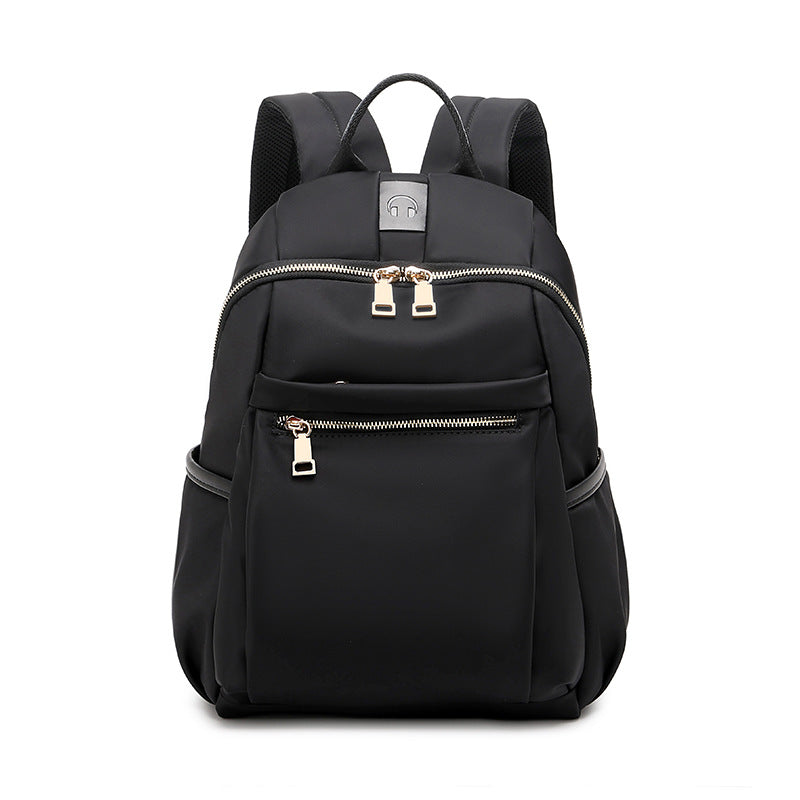 Female Oxford Cloth Simple Large Capacity Backpacks
