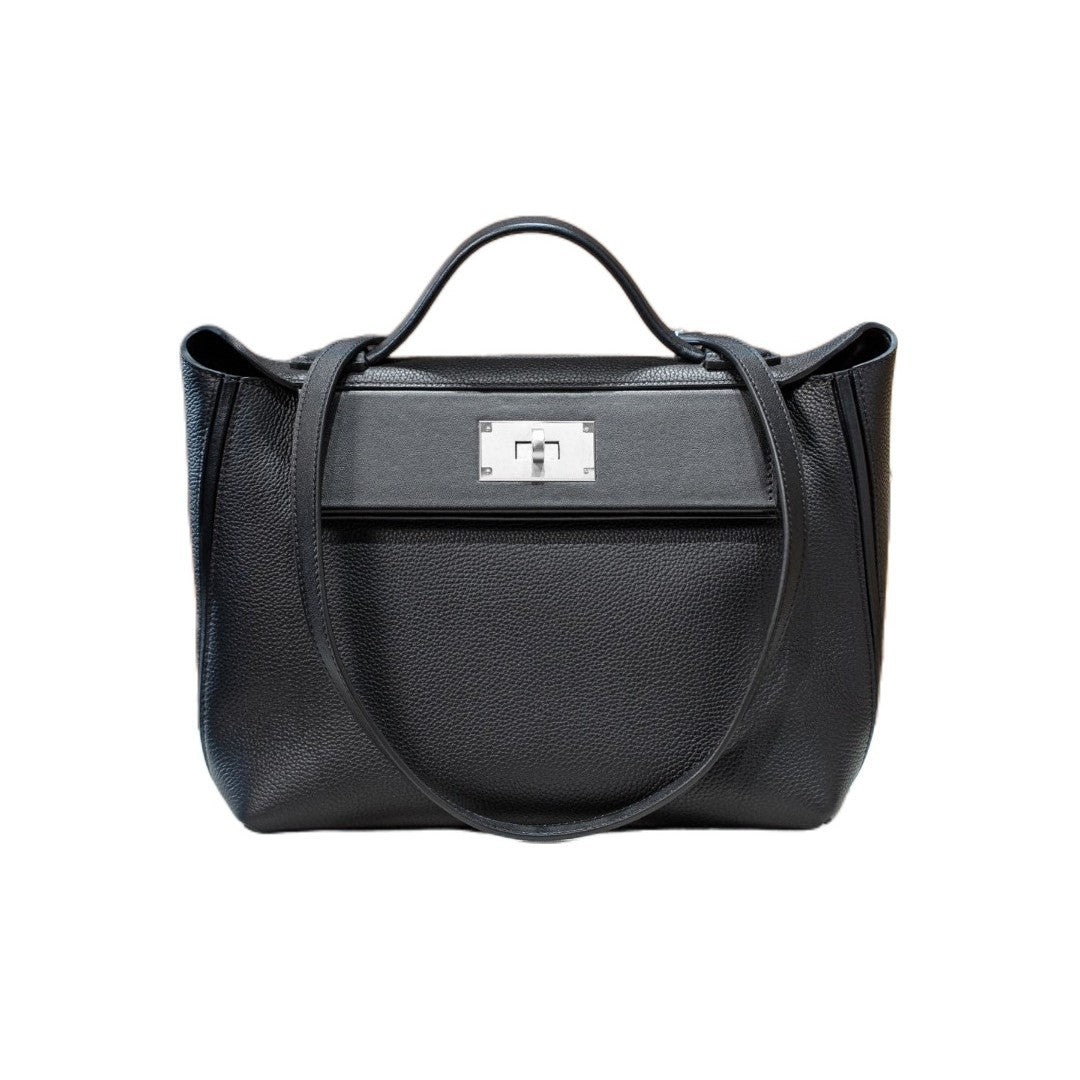 Version Original Cowhide All-steel Hardware Brushed Edge Crossbody Bags