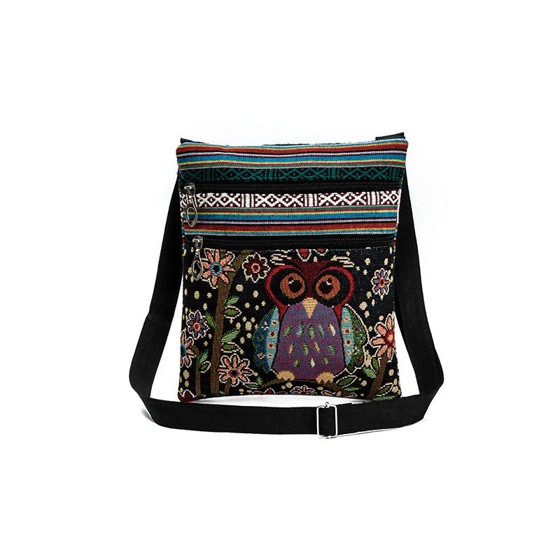 Women's Attractions Ethnic Characteristics Cloth Creative Style Cute Crossbody Bags