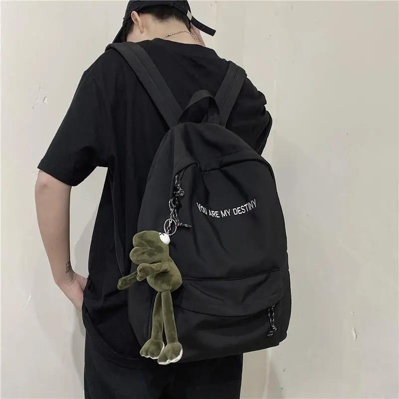Trendy Female Korean High Male Junior Middle School Students' Schoolbags