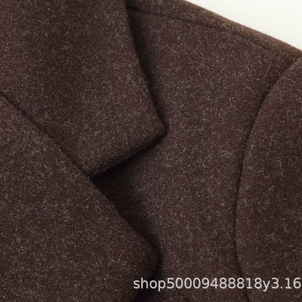 Women's Street Fashion Slim Fit Long Overcoat Coats