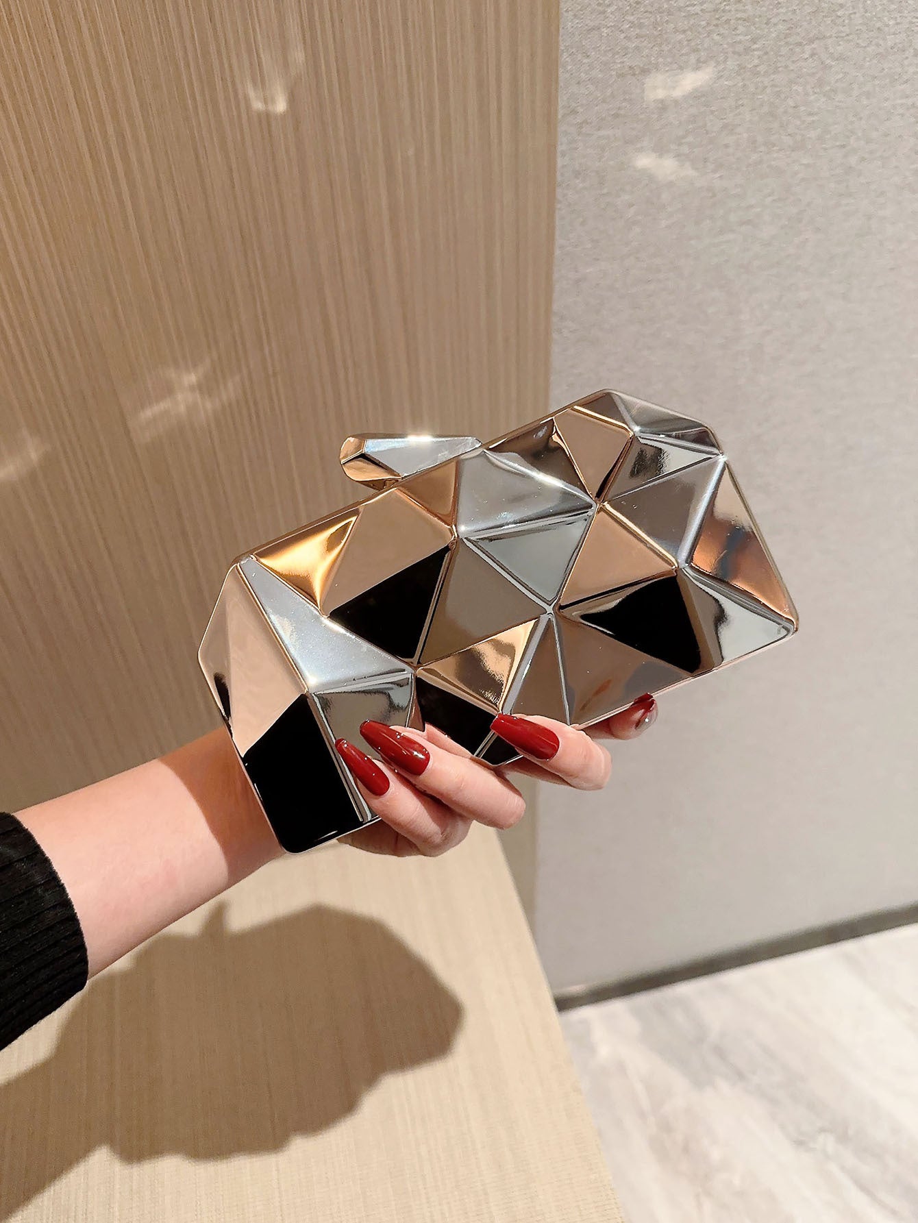 Dinner Metal Clutch Chain Dress Garment Evening Bags