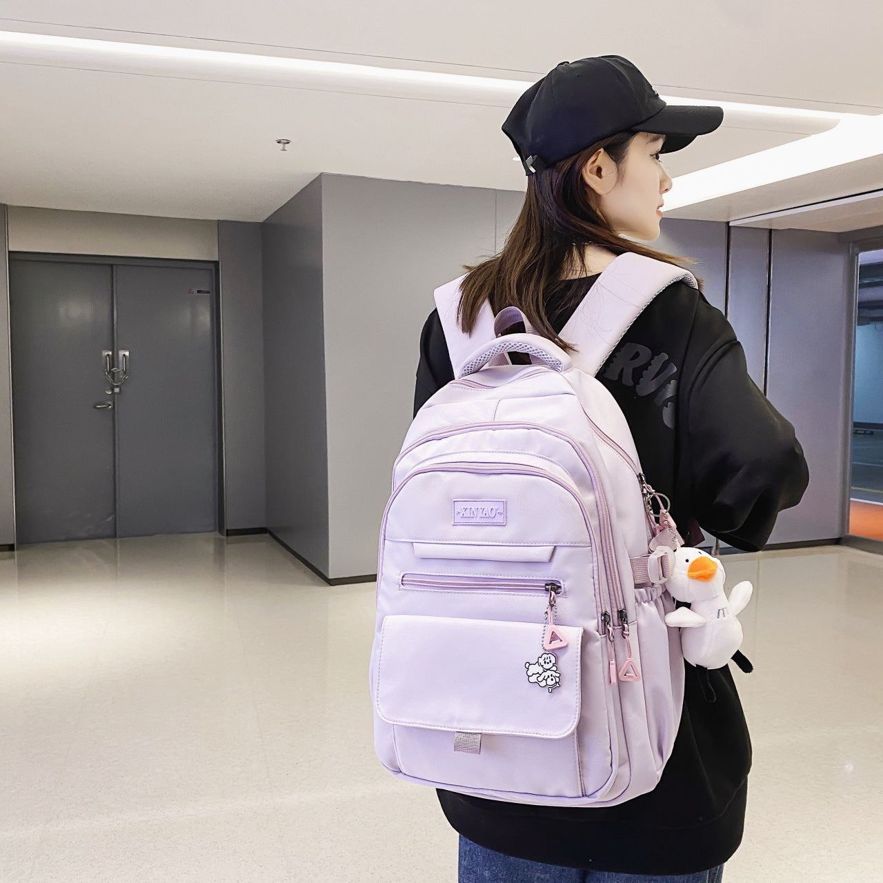 Good-looking Junior High Large Capacity Female College Backpacks