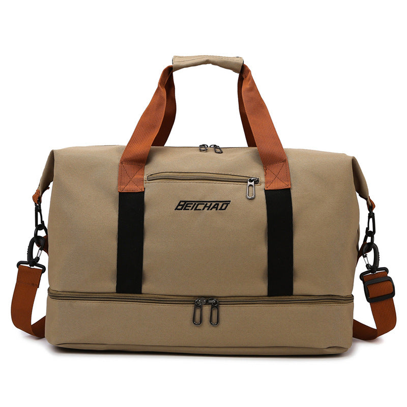 Boarding Contrast Color Retro Yoga Mat Travel Bags