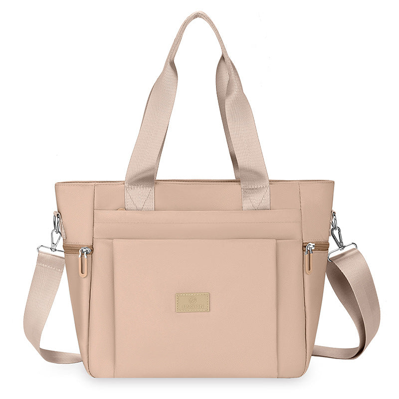 Women's Nylon Large Capacity Portable Commuter Simple Crossbody Bags