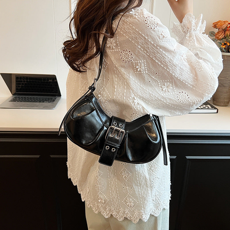 Retro Red Female Motorcycle Hot Style Shoulder Bags