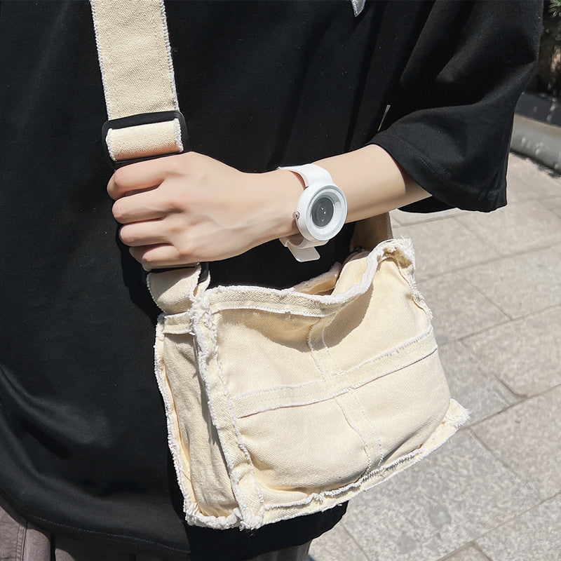 Women's Style Lazy Canvas Retro Distressed Frayed Bags