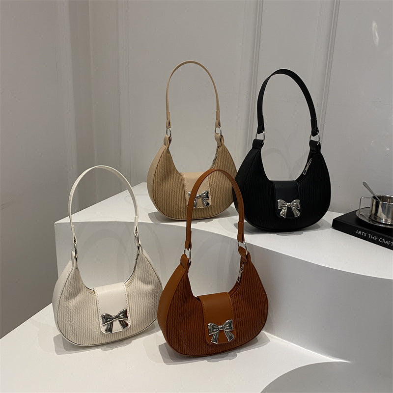 Women's French Portable Fashion Minority Winter Underarm Shoulder Bags