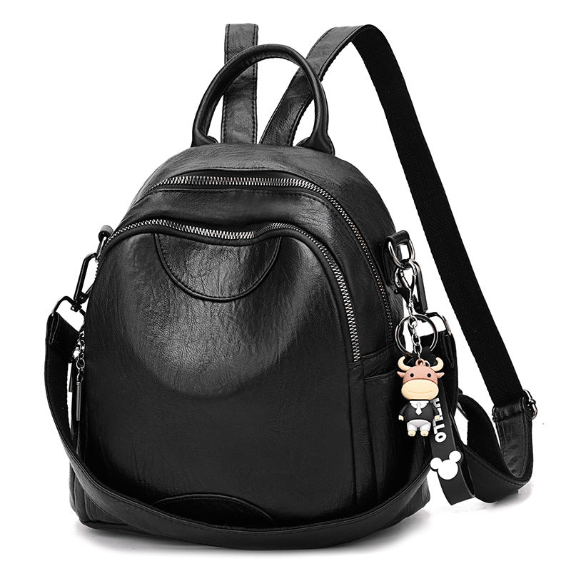 Women's Fashionable Korean Style Versatile Large Capacity Backpacks