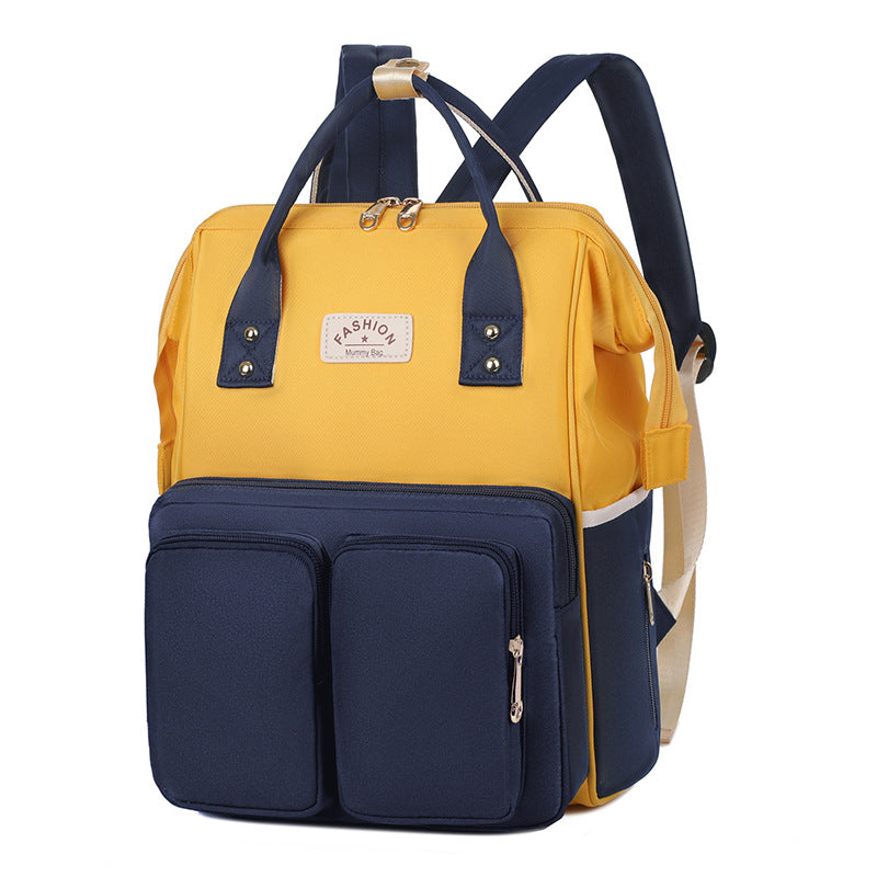 Women's Diaper Mom Fashion Waterproof Large Capacity Backpacks