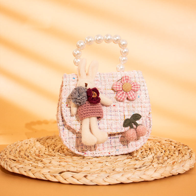 Classic Style Princess Pearl Hand Trendy Crossbody Bags