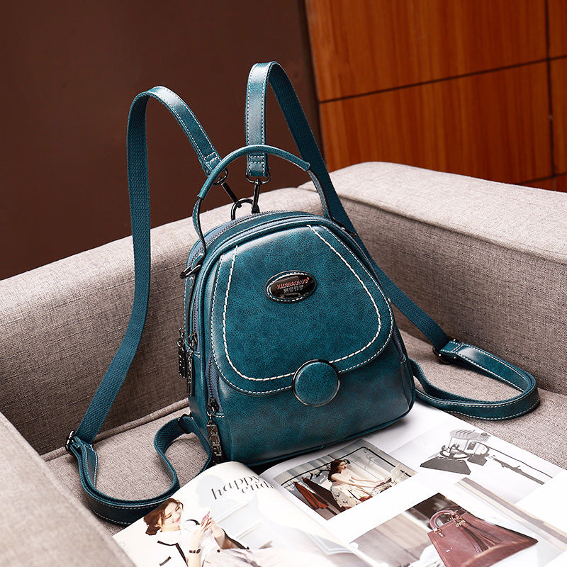 Women's Summer Retro Style Portable Shoulders Pillow Backpacks
