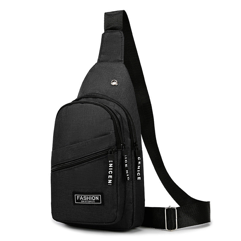 Men's Cool Elegant Running Luminous Waterproof Men's Chest Bags