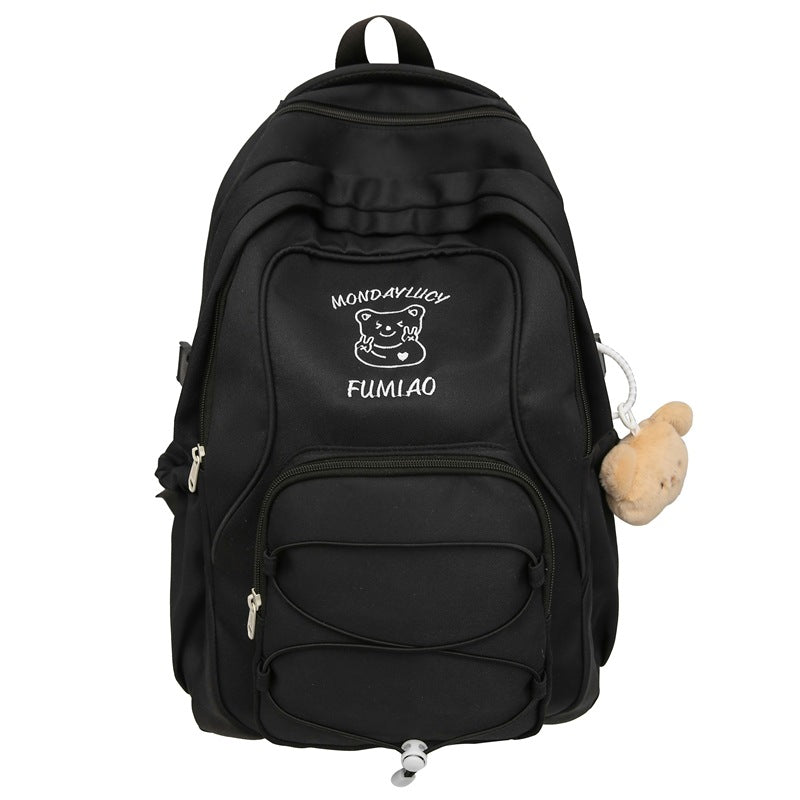 Slouchy Unique Lightweight Junior High Female Backpacks