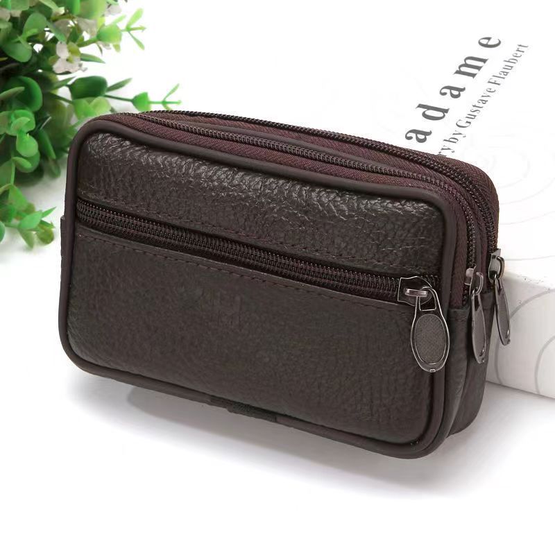 Men's Leather For Mobile Artificial Work Wrist Phone Bags