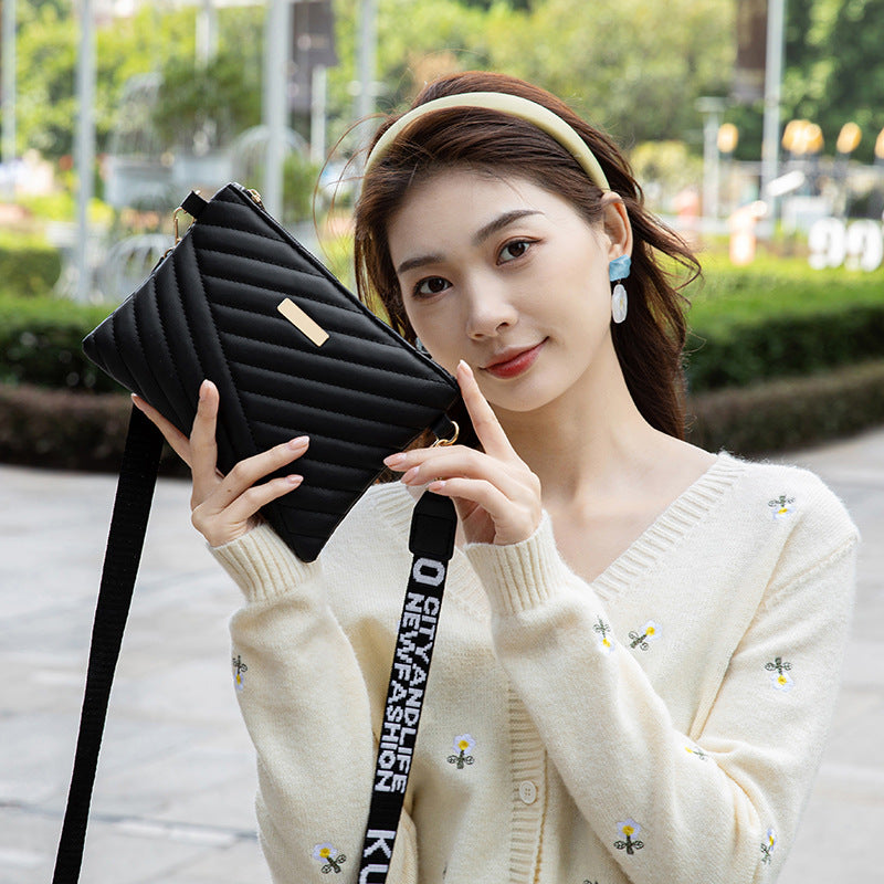 Fashion Embroidered Female Lady Versatile Pouch Shoulder Bags