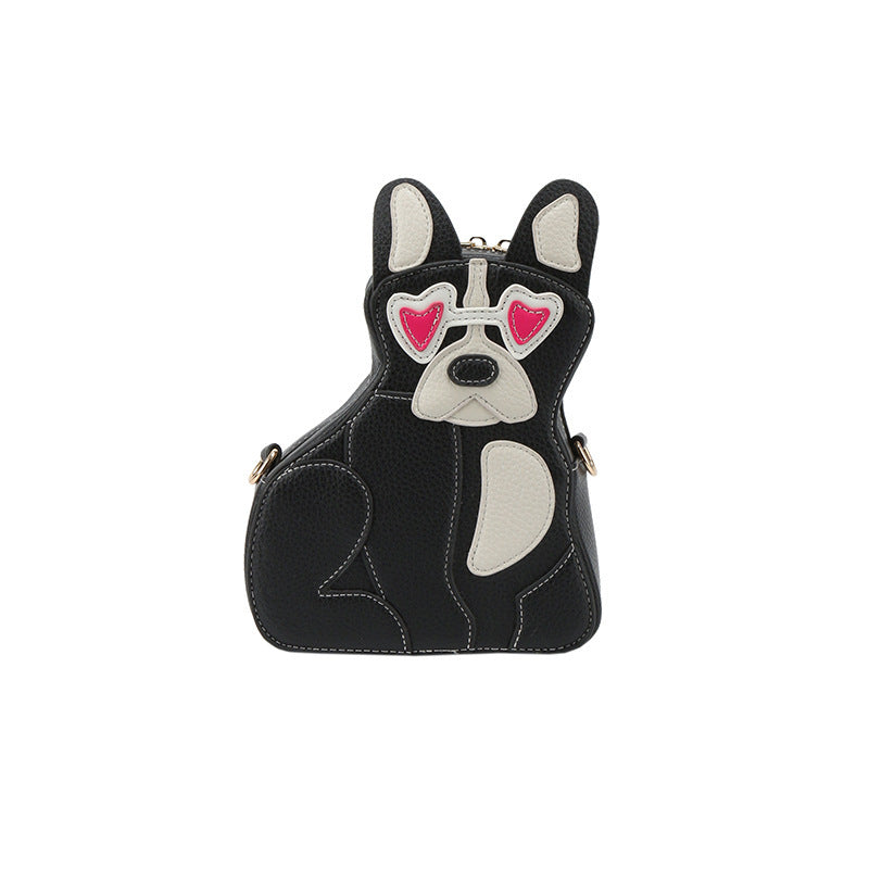 Women's Spring Cute Stitching Puppy Fashion Cool Crossbody Bags