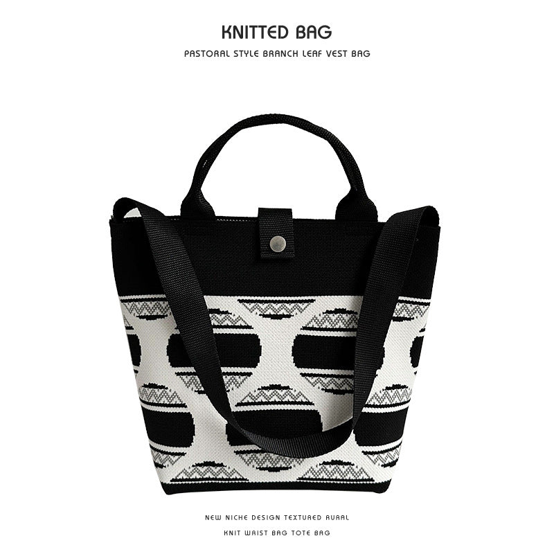 Women's Retro Ethnic Style Large Capacity Fashion Shoulder Bags