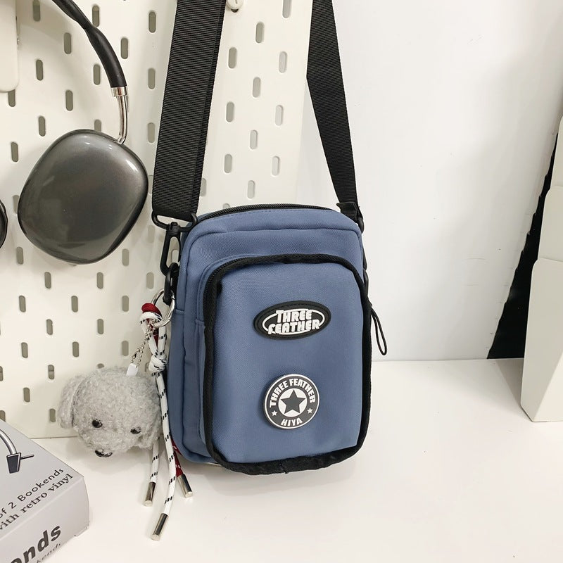 Men's Charming Trendy Schoolgirl Cool Mobile Men's Messenger Bags