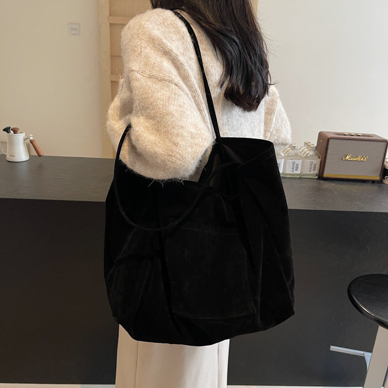 High-grade Frosted Female College Commute To Shoulder Bags