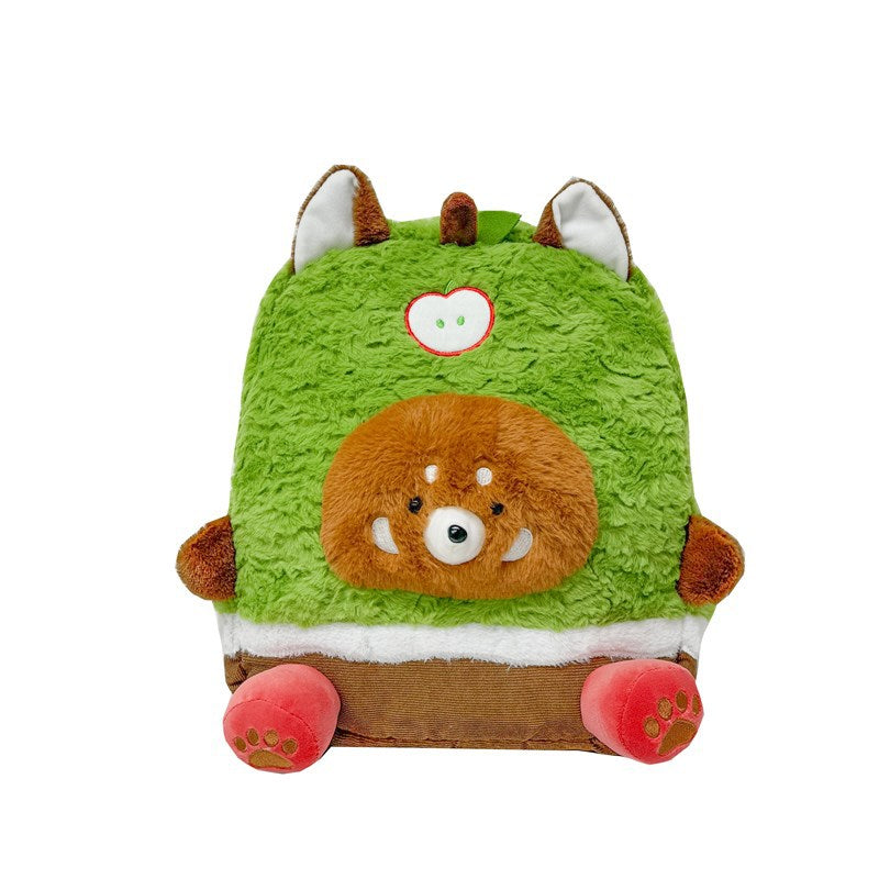 Cute Cartoon Apple Ing Tree Plush Backpacks
