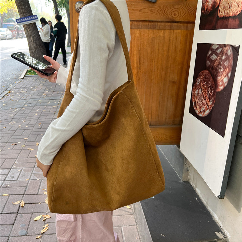 Women's Trendy Design Solid Color Popular Underarm Arm Bags