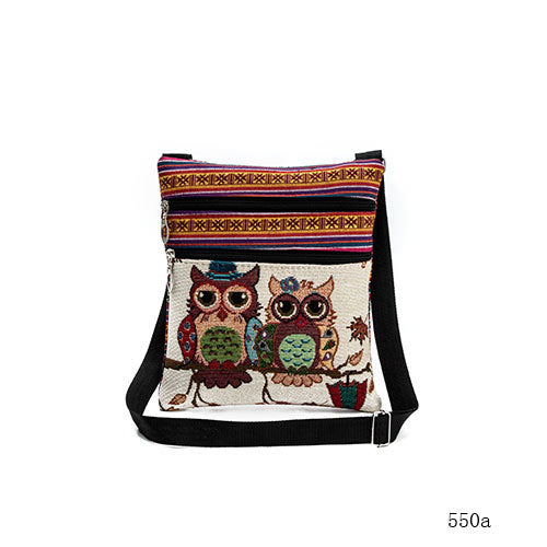 Women's Attractions Ethnic Characteristics Cloth Creative Style Cute Crossbody Bags