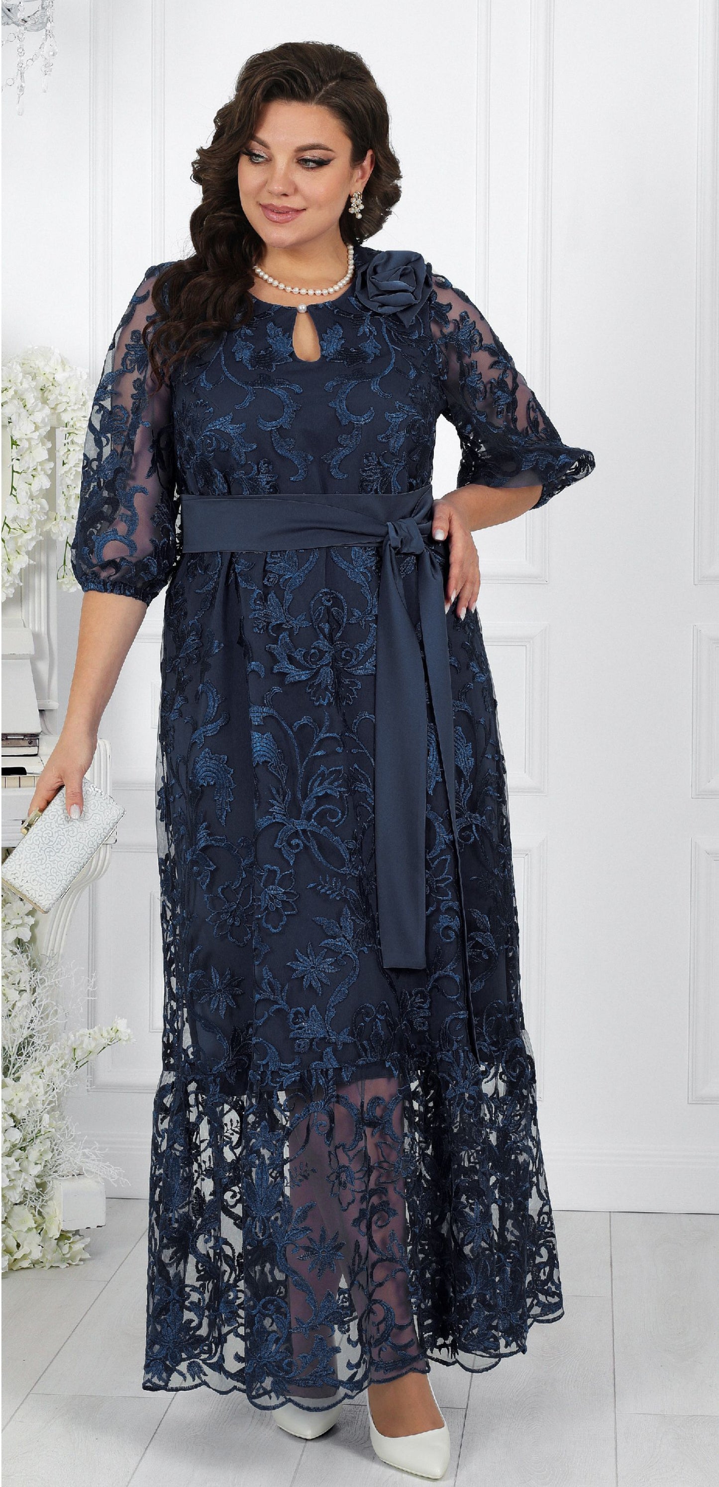 Women's New Dress Lace Embroidery Cocktail Dresses