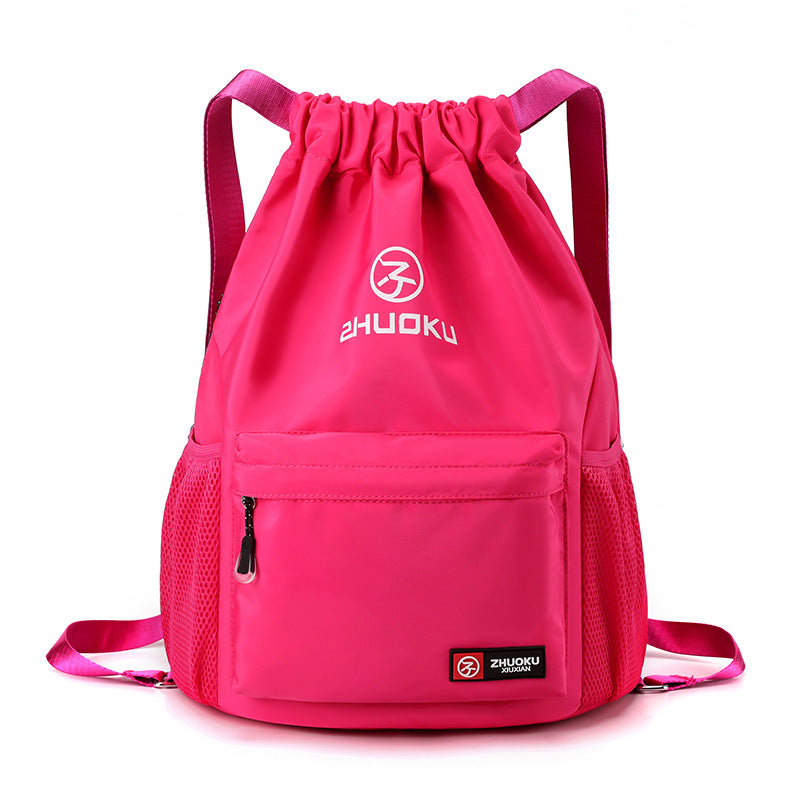 Cloth Drawstring Rope Large Capacity Basketball Backpacks